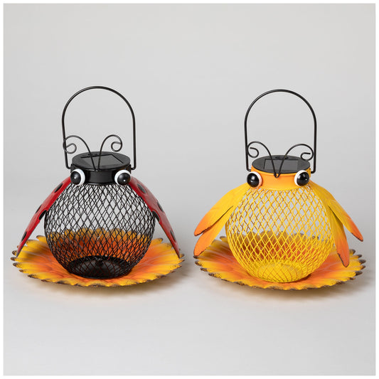 Cute As A Bug & Flower Hanging Bird Feeder