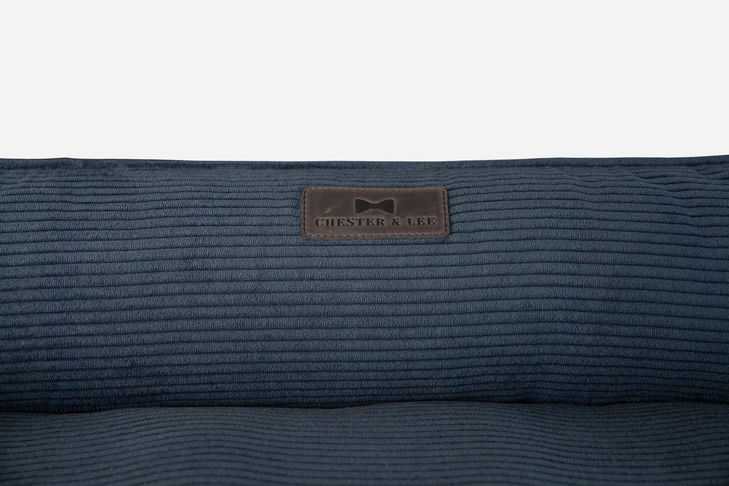 Chester & Lee | Fancy Corduroy Sleeper Dog Bed Graphite