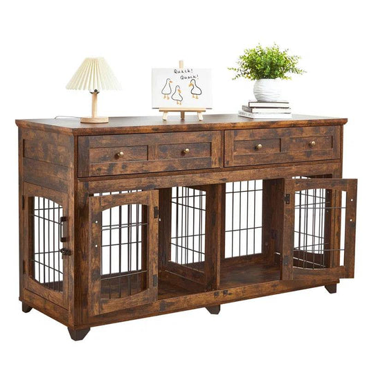 Modern Console Dog Crate