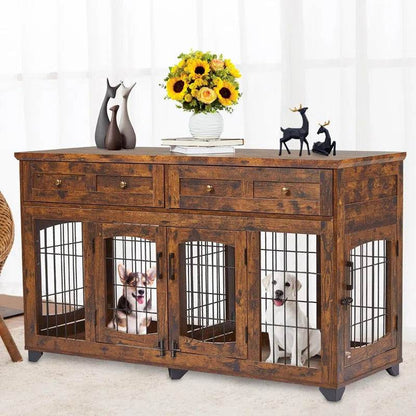 Modern Console Dog Crate