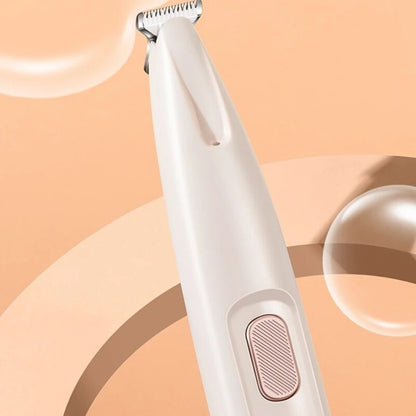 New Dog Paw Trimmer With LED Light Fully Waterproof Pet Hair Trimmer With LED Display Dog Clippers For Grooming 18mm Widen Blade