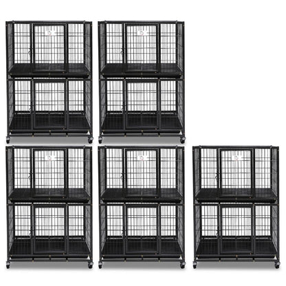 31" Two-Tier Dog Crate 46A
