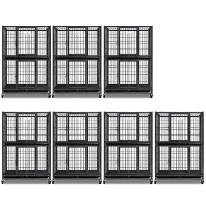31" Two-Tier Dog Crate 46A