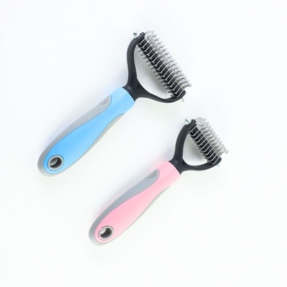 De-shedding Pet Grooming Brush for Dogs & Cats