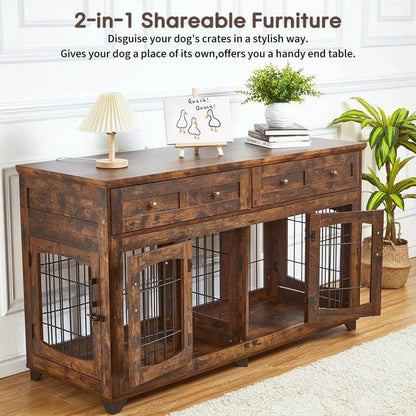 Modern Console Dog Crate