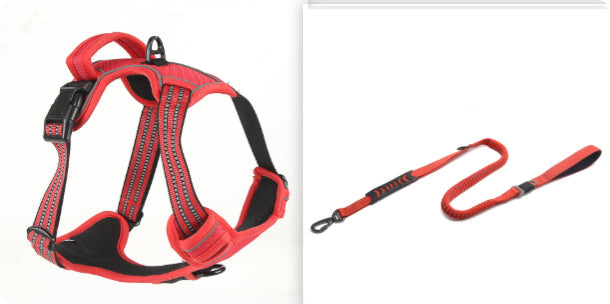 Reflective No-Pull Dog Harness Vest — Single & Set Options