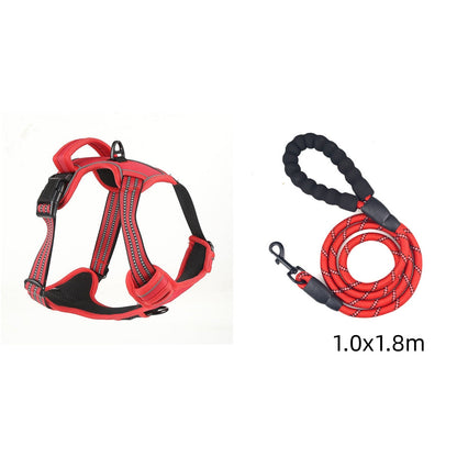 Reflective No-Pull Dog Harness Vest — Single & Set Options