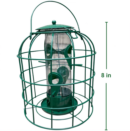 Squirrel Resistant Tube Bird Feeder
