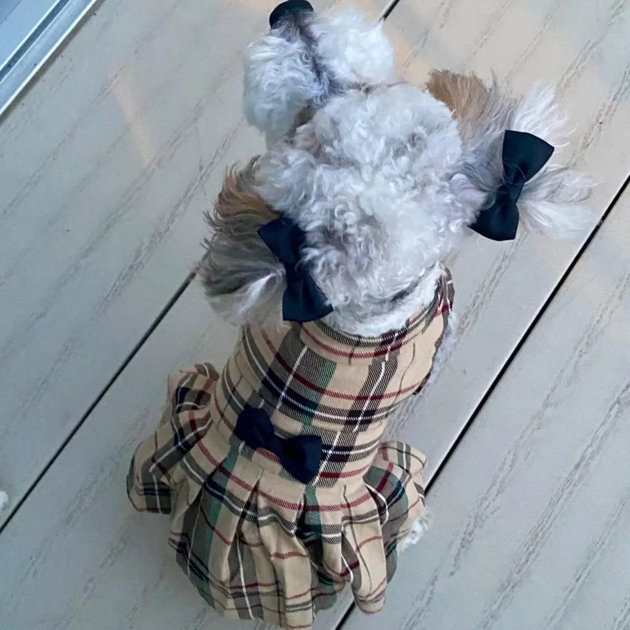 Dog Dress Cute Small Dog Outfit Cotton Puppy Clothes Breathable All Colors