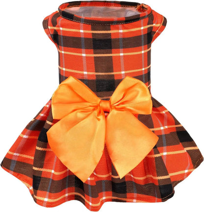 Dog Dress Cute Small Dog Outfit Cotton Puppy Clothes Breathable All Colors
