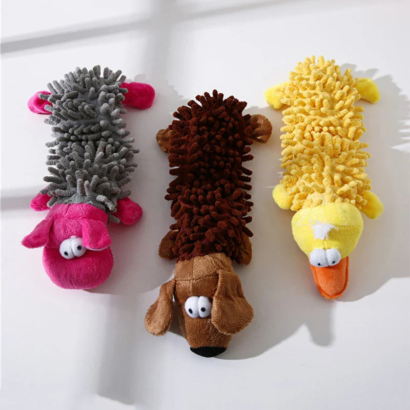 Small Dog Squeaky Plush Toy | Fun Chew Toy for Chihuahua Yorkie Bichon