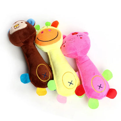 Small Dog Squeaky Plush Toy | Fun Chew Toy for Chihuahua Yorkie Bichon
