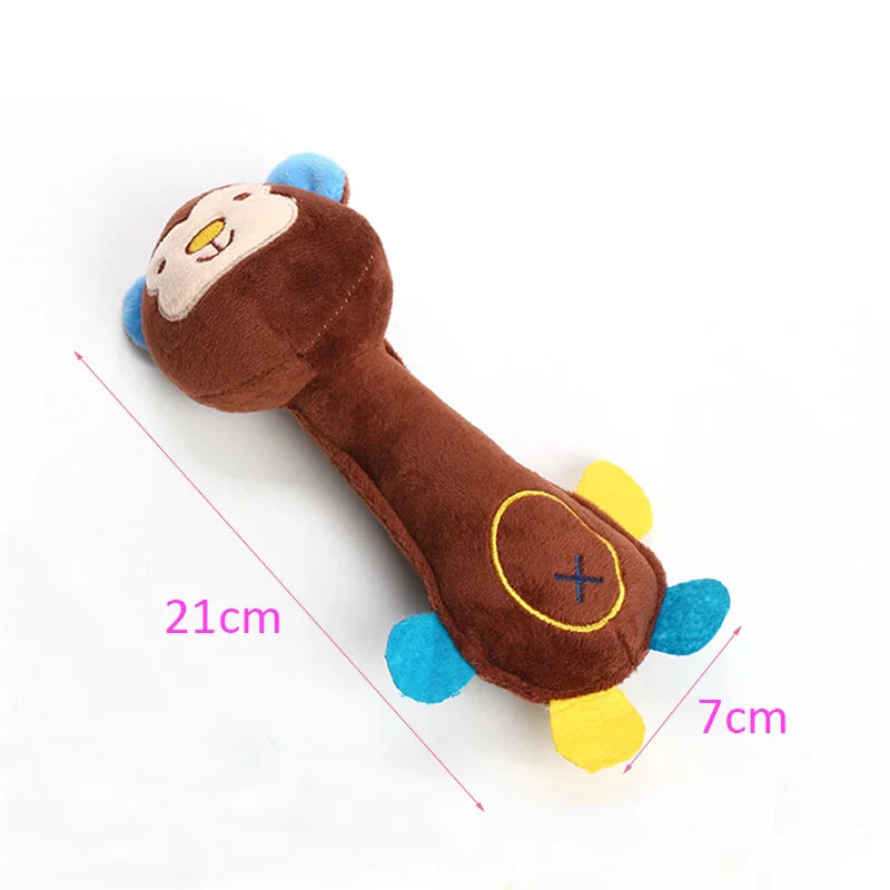 Small Dog Squeaky Plush Toy | Fun Chew Toy for Chihuahua Yorkie Bichon