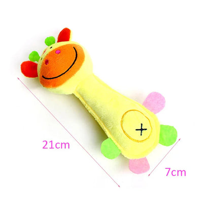 Small Dog Squeaky Plush Toy | Fun Chew Toy for Chihuahua Yorkie Bichon