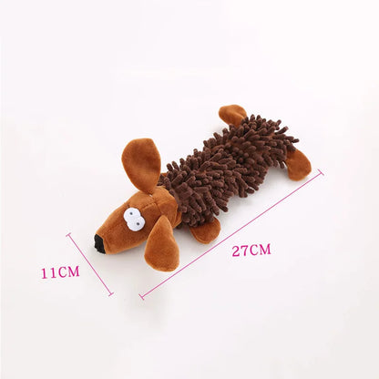 Small Dog Squeaky Plush Toy | Fun Chew Toy for Chihuahua Yorkie Bichon