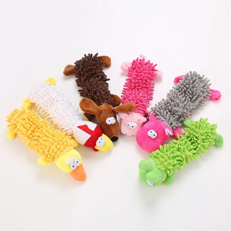 Small Dog Squeaky Plush Toy | Fun Chew Toy for Chihuahua Yorkie Bichon