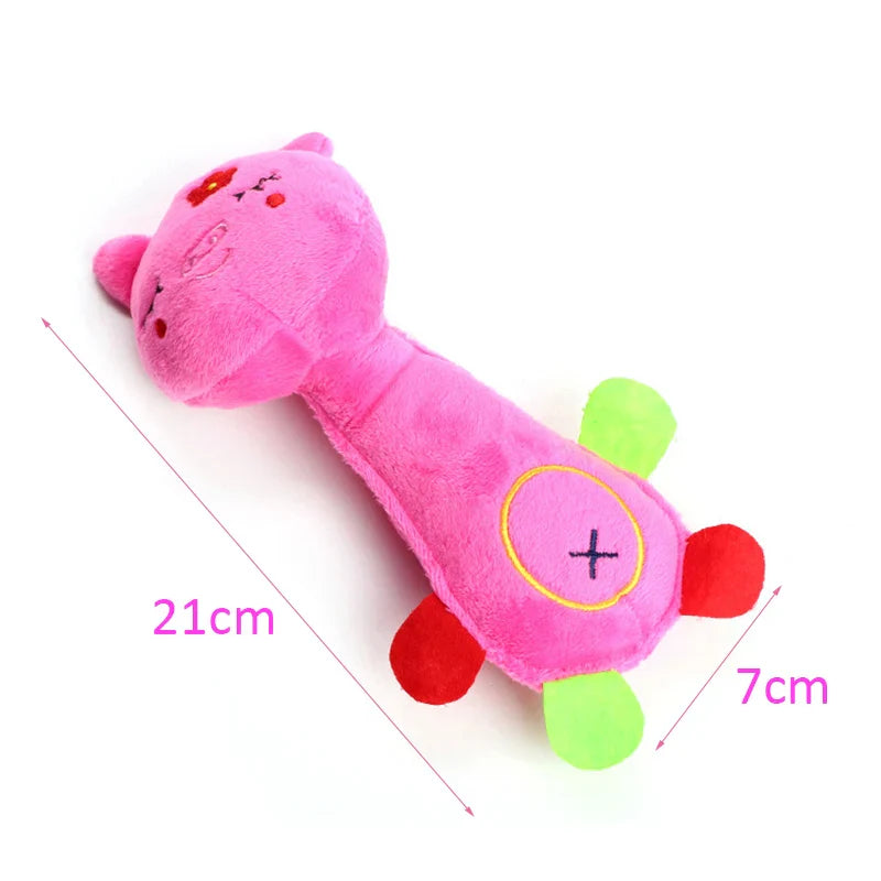 Small Dog Squeaky Plush Toy | Fun Chew Toy for Chihuahua Yorkie Bichon
