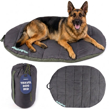 Travel Dog Bed - Foldable & Packable for Travel, Road Trip, Camping