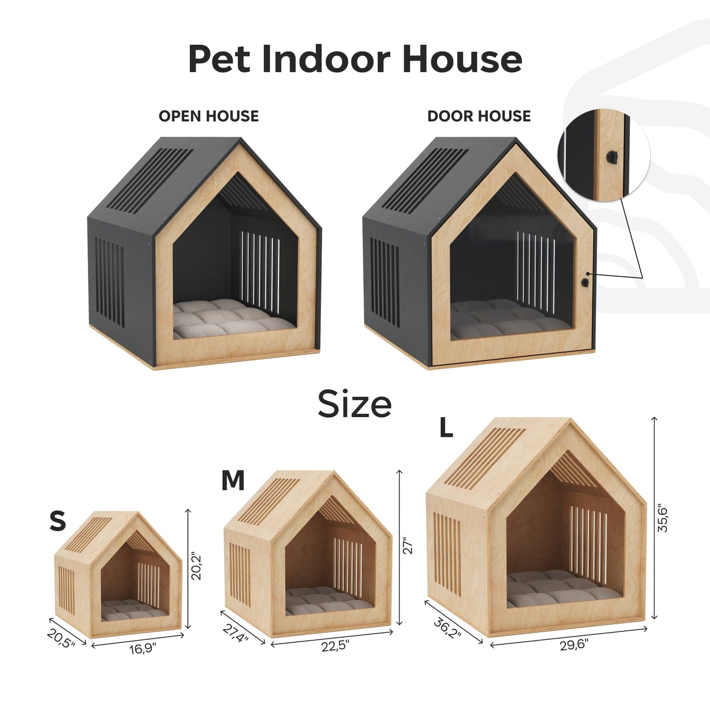 Modern Indoor Dog House