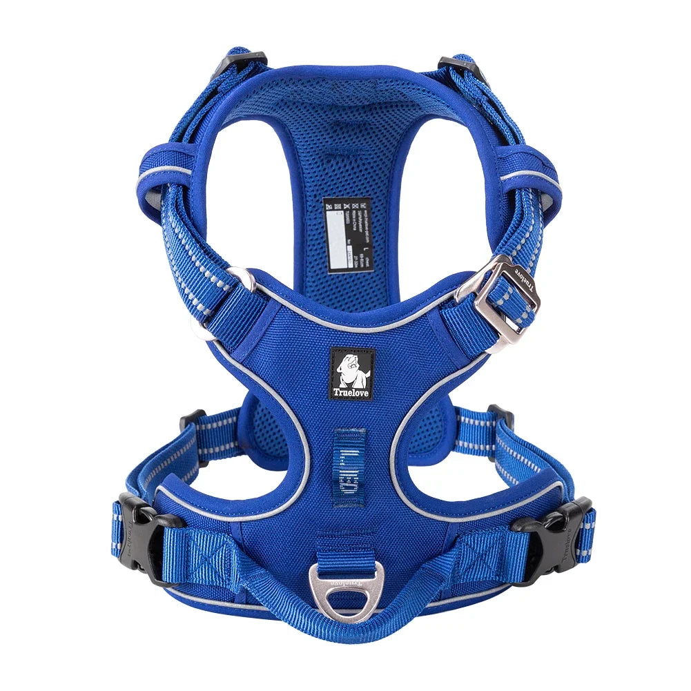 TRUELOVE No Pull Dog Harness Reflective Breathable Adjustable Training Vest