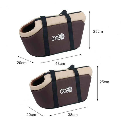 Soft-Sided Pet Carrier Tote – Airline Approved Travel Bag for Pets