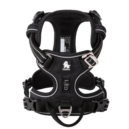 TRUELOVE No Pull Dog Harness Reflective Breathable Adjustable Training Vest