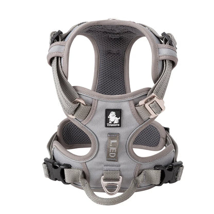 TRUELOVE No Pull Dog Harness Reflective Breathable Adjustable Training Vest