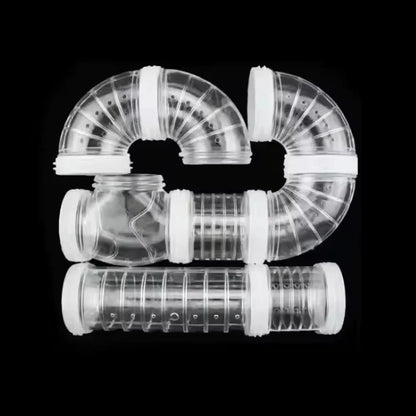 Hamster Cage Renovation External Pipeline Accessories DIY Set Pipeline Tunnel Small Pet Supplies Toy