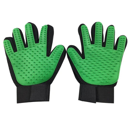 Pet Grooming Glove Silicone Fur Removal For Cats And Dogs