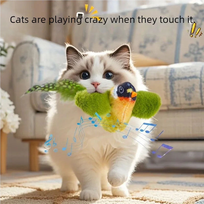 Simulation Bird  Cat Toys