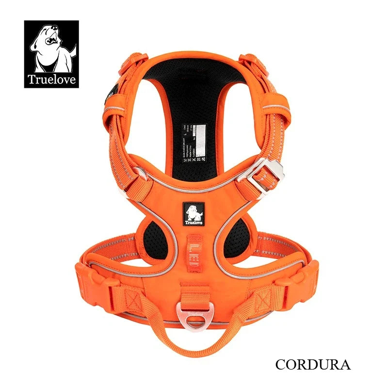 TRUELOVE No Pull Dog Harness Reflective Breathable Adjustable Training Vest