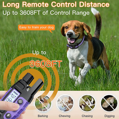 WXRPETH Dog Training Collar Remote Waterproof Shock Beep Vibration