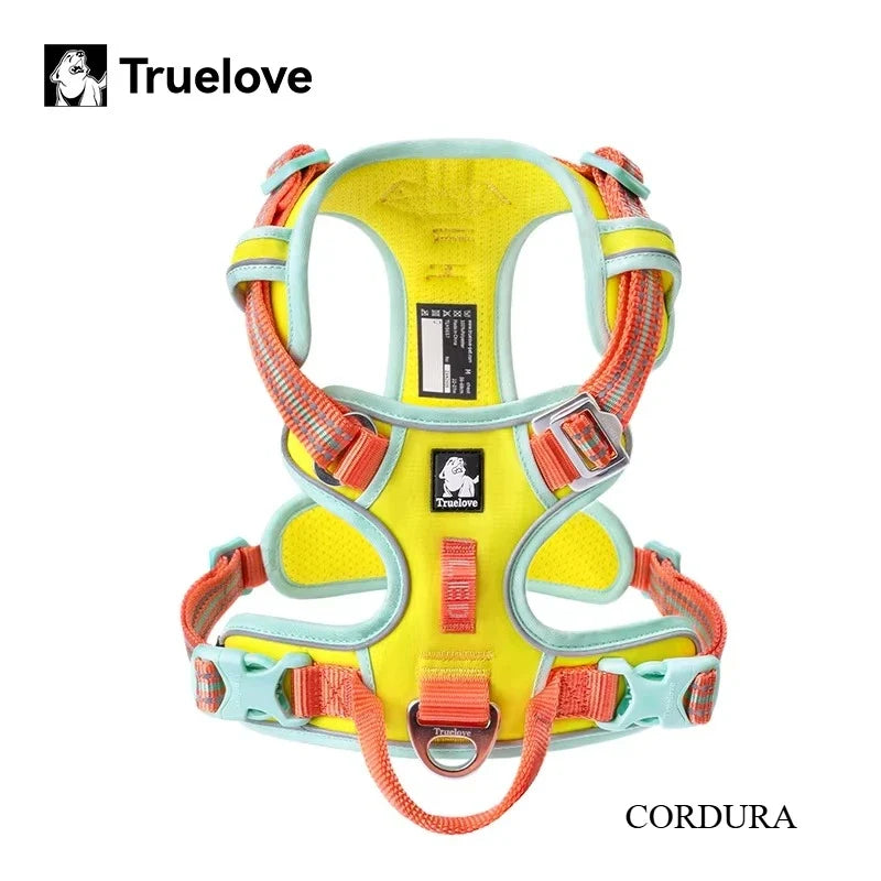 TRUELOVE No Pull Dog Harness Reflective Breathable Adjustable Training Vest