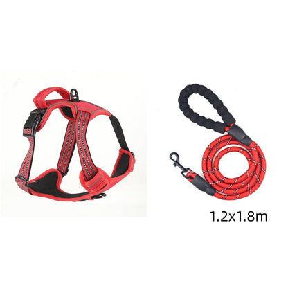 Reflective No-Pull Dog Harness Vest — Single & Set Options
