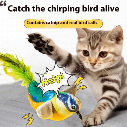 Cat Toy Simulation Will Call Bird To Swing Hanging Door Hanging Cat Teaser