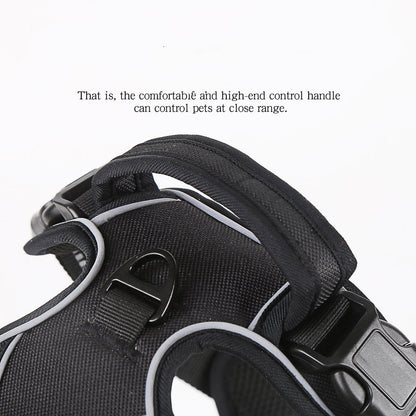 Reflective No-Pull Dog Harness Vest — Single & Set Options