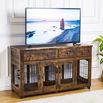 Modern Console Dog Crate