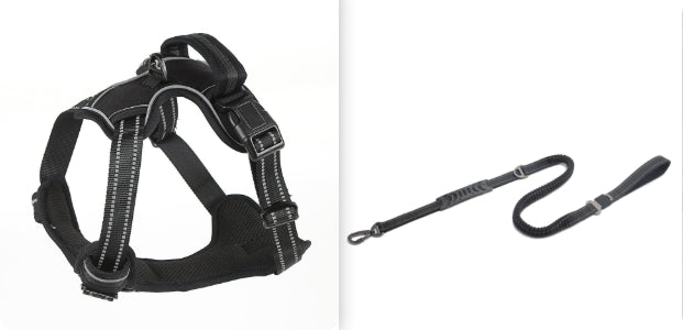 Reflective No-Pull Dog Harness Vest — Single & Set Options