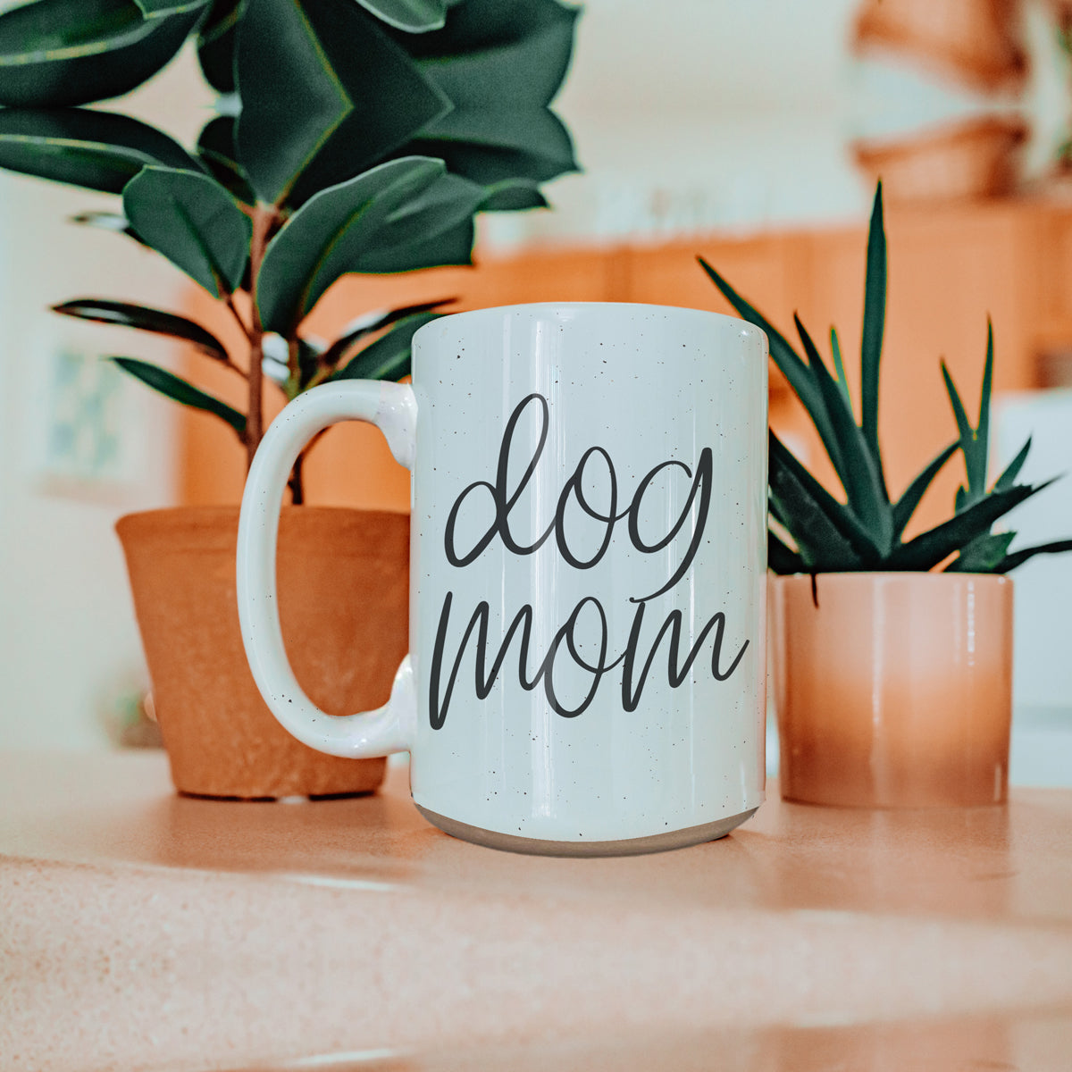 Dog Mom 16oz Ceramic Coffee Mug - Funny Gift For Dog Lover