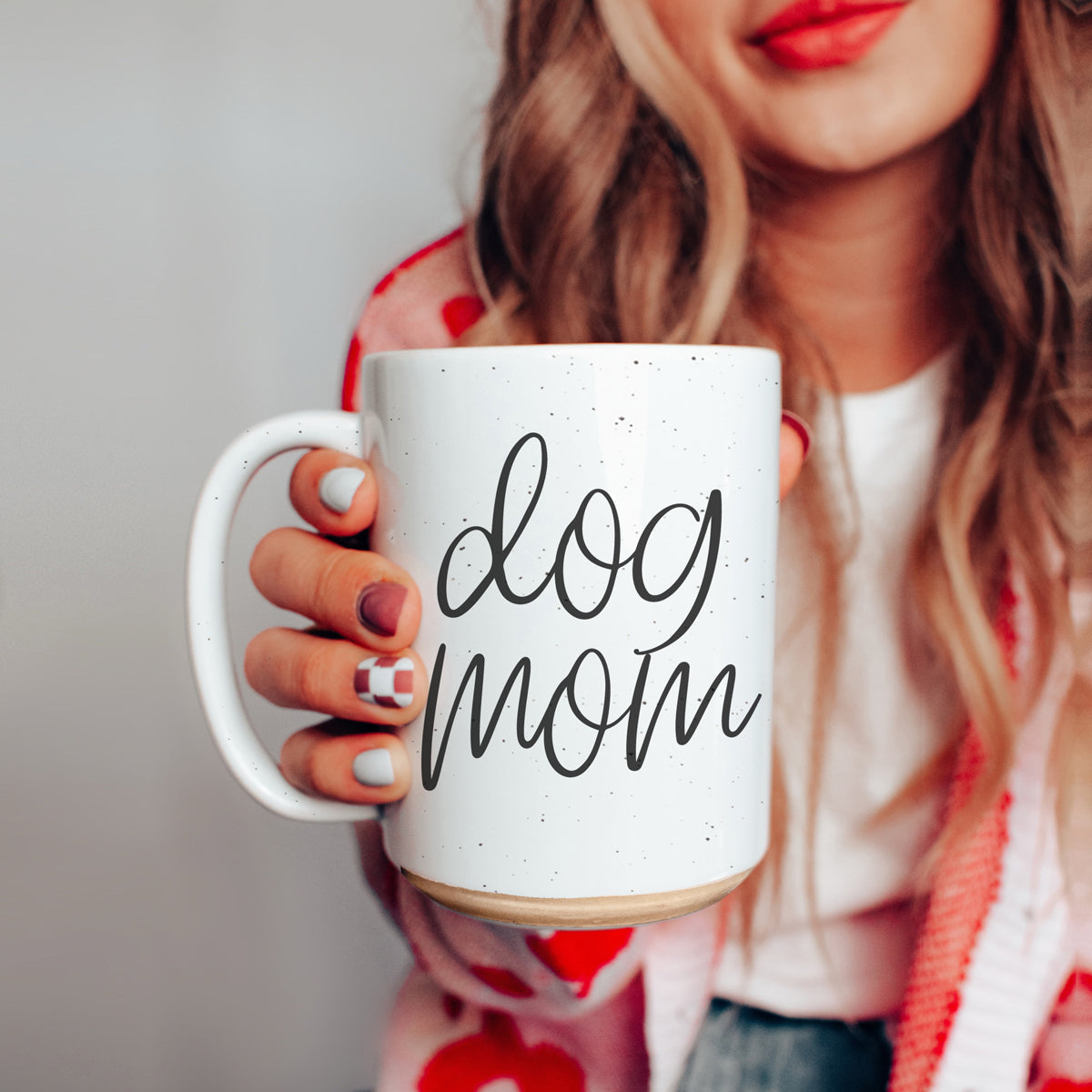 Dog Mom 16oz Ceramic Coffee Mug - Funny Gift For Dog Lover