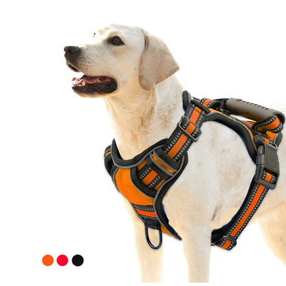 Reflective No-Pull Dog Harness Vest — Single & Set Options